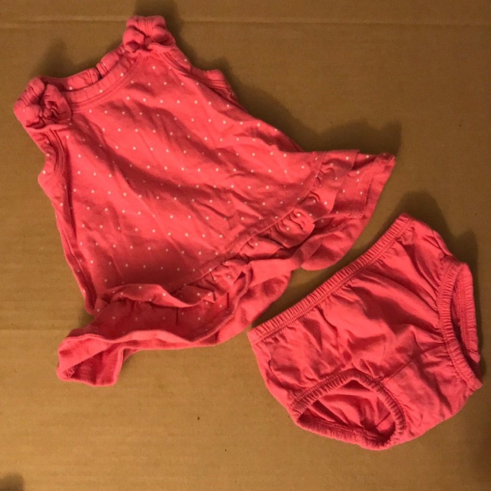 ❌SOLD❌Baby Gap dress with diaper cover